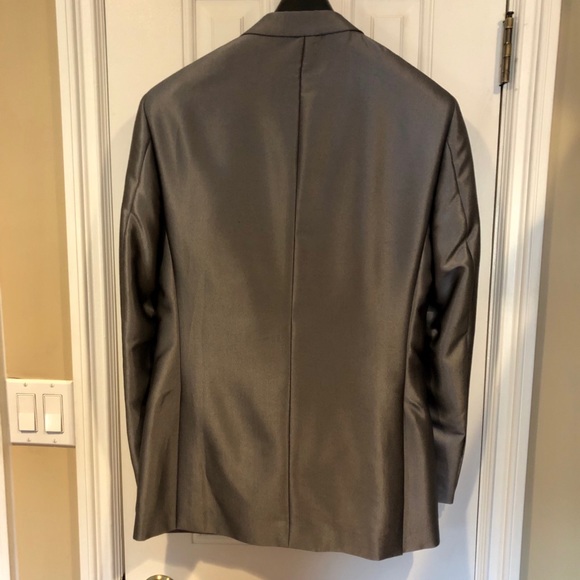 Ferrecci Men’s Two Piece Charcoal Grey Suit - Picture 4 of 7